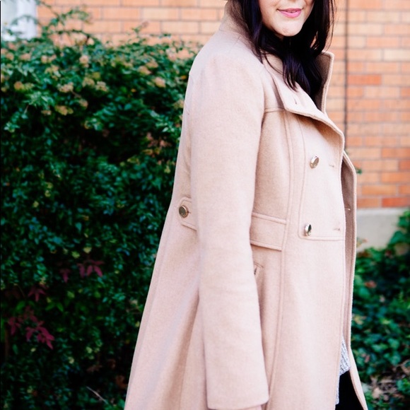 Eliza J Jackets & Blazers - Eliza J Wool Blend Long Military Coat